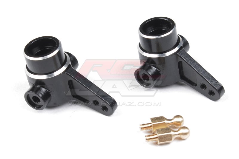 Tamiya Hotshot/Bigwig/Boomerang Front Upright Aluminum (Black)