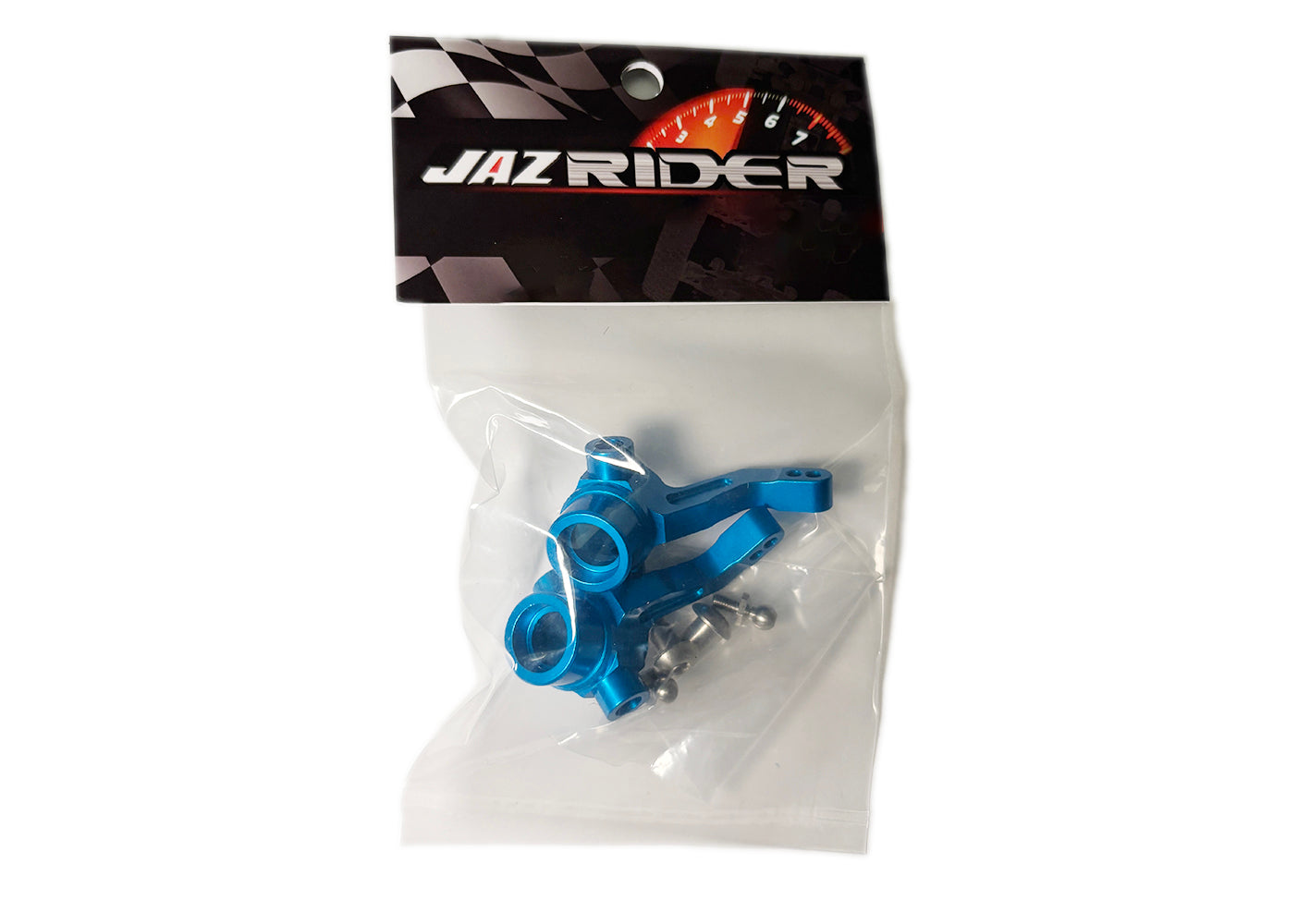 Tamiya Thunder shot/ Thunder Dragon/ Fire Dragon/ Terra Scorcher Aluminium Front Knuckle Arm (Blue)