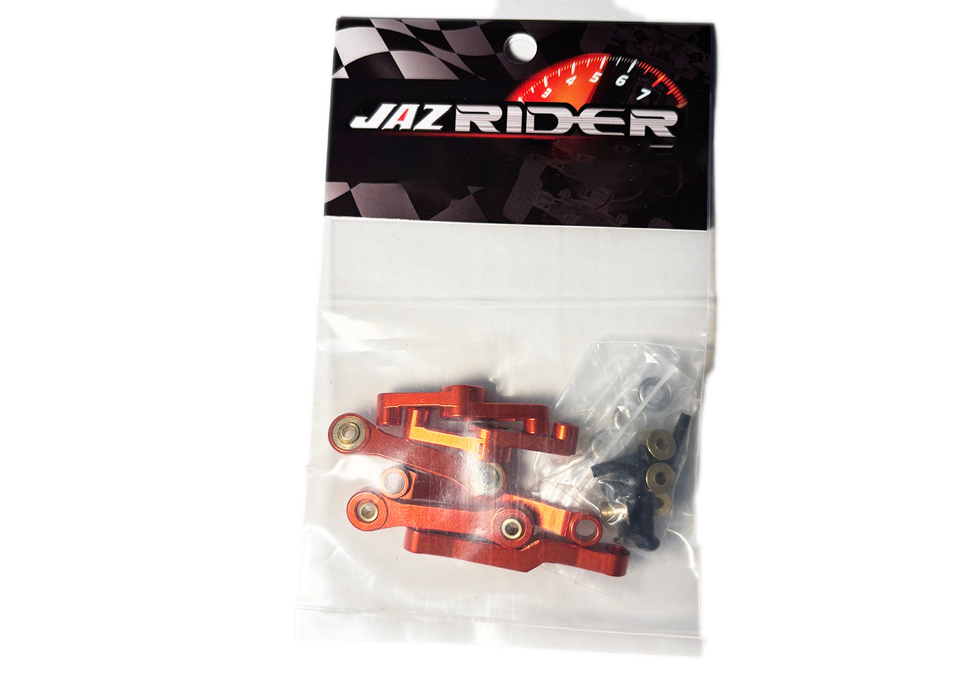 Tamiya TT01E / TT01ED Aluminium Steering Set (Red)