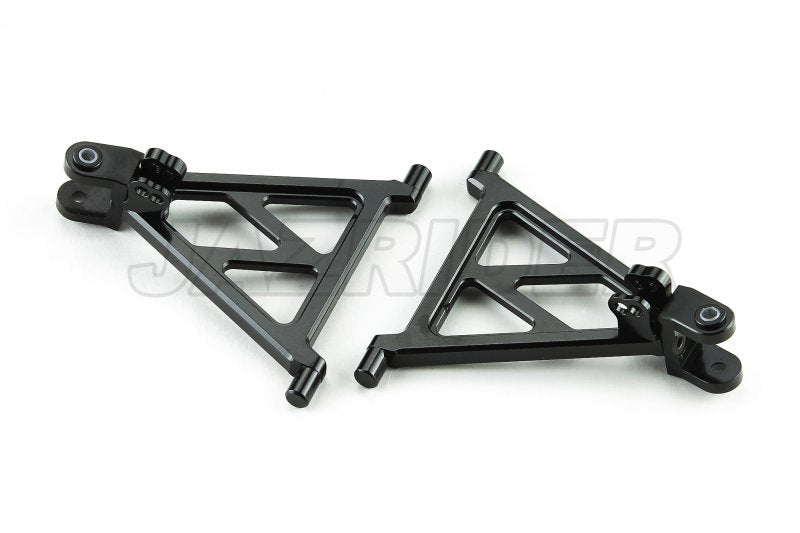 Tamiya CW-01 / The Hornet / Grasshopper Aluminium Front Lower Arm w/Spring Mount (Black)