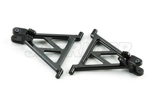 Tamiya CW-01 / The Hornet / Grasshopper Aluminium Front Lower Arm w/Spring Mount (Black)
