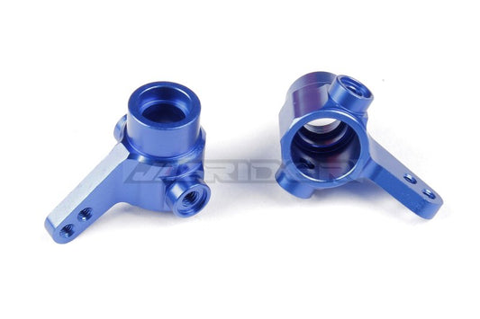 Tamiya TA01 / TA02W / DF01 / Hotshot Aluminium Front Upright Knuckle Arms (Dark Blue)