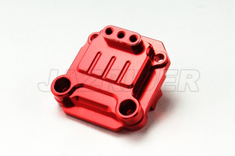 Tamiya TA01/TA02/DF01 Rear Gear Box Cover (Red)