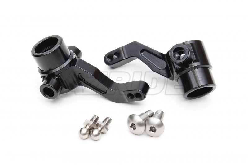 Tamiya Thunder shot/ Thunder Dragon/ Fire Dragon/ Terra Scorcher Aluminium Front Knuckle Arm (Black)