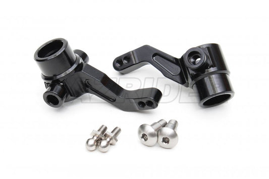 Tamiya Thunder shot/ Thunder Dragon/ Fire Dragon/ Terra Scorcher Aluminium Front Knuckle Arm (Black)