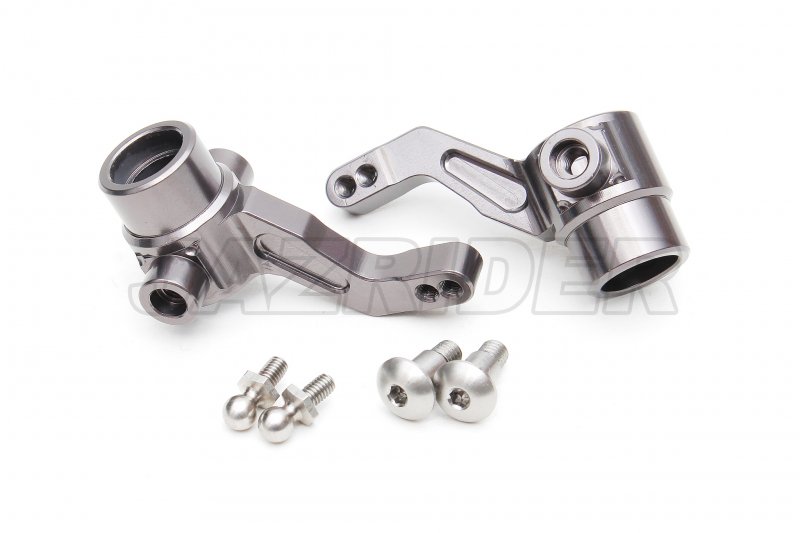 Tamiya Thunder shot/ Thunder Dragon/ Fire Dragon/ Terra Scorcher Aluminium Front Knuckle Arm (Gun Metal)