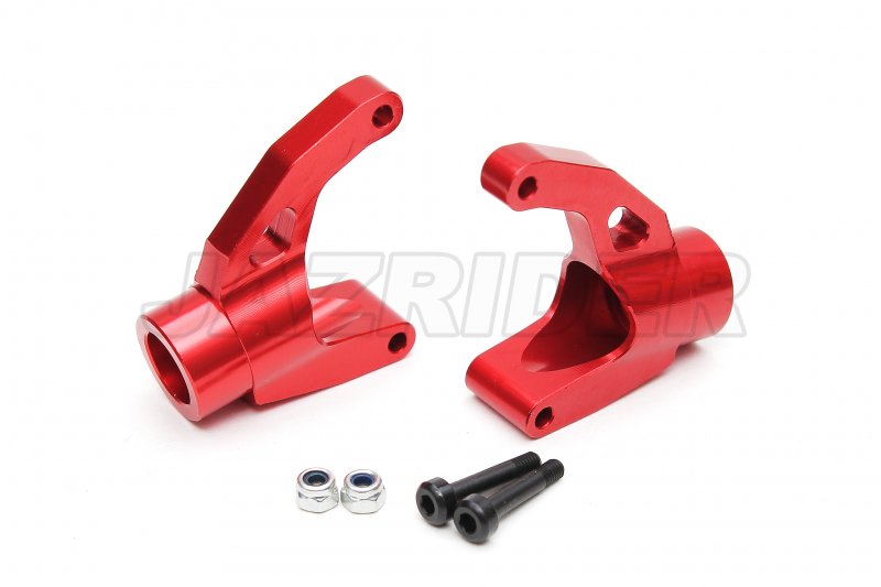 Tamiya Thunder shot/ Thunder Dragon/ Fire Dragon/ Terra Scorcher Aluminium Rear Hub (Red)