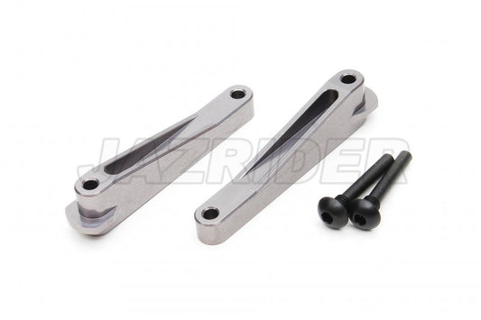 Tamiya Thunder shot/ Thunder Dragon/ Fire Dragon Aluminium Front/Rear Upper Arms (2pcs,Gun Metal)