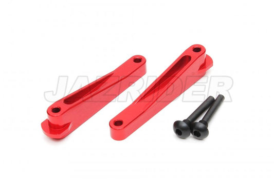 Tamiya Thunder shot/ Thunder Dragon/ Fire Dragon Aluminium Front/Rear Upper Arms (2pcs,Red)