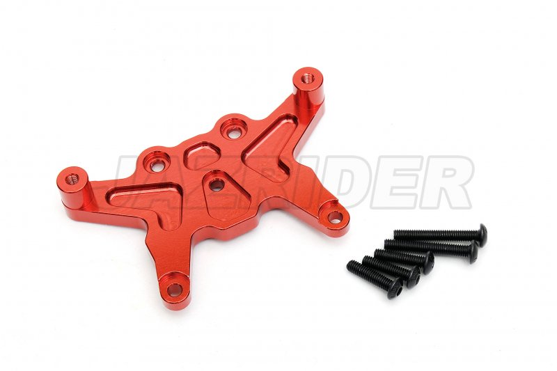 Tamiya Fire Dragon/ Terra Scorcher Aluminium Rear Shock Tower (Red)