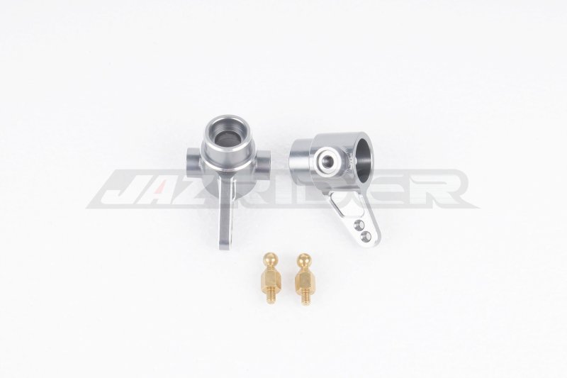 Tamiya Hotshot/Bigwig/Boomerang Front Upright Aluminum (Gun Metal)