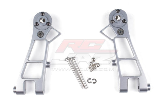 Tamiya Hotshot, Hotshot II/2, Super Hotshot, Boomerang 4WD Aluminium Front Upper Suspension Arms (Gun Metal)