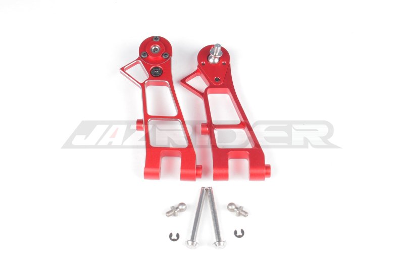 Tamiya Hotshot, Hotshot II/2, Super Hotshot, Boomerang 4WD Aluminium Front Upper Suspension Arms (RED)