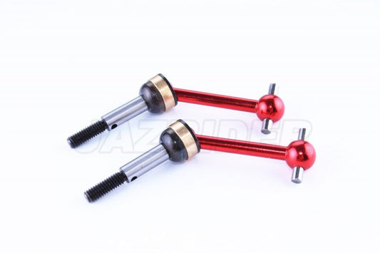 Tamiya TT-02 Aluminium Universal Swing Shaft Set (Red)