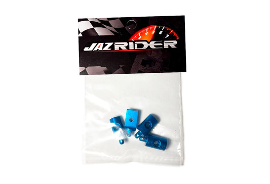 Tamiya Lunch Box (Blue) Aluminium Body Mount (4pcs)