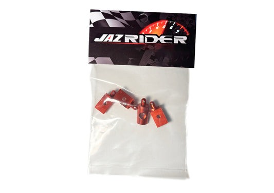 Tamiya Lunch Box (Red) Aluminium Body Mount (4pcs)