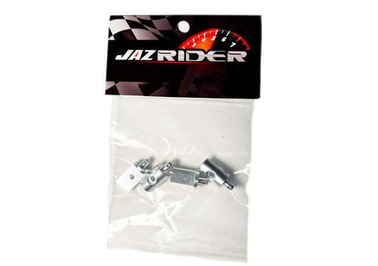 Tamiya Lunch Box (Silver) Aluminium Body Mount (4pcs)