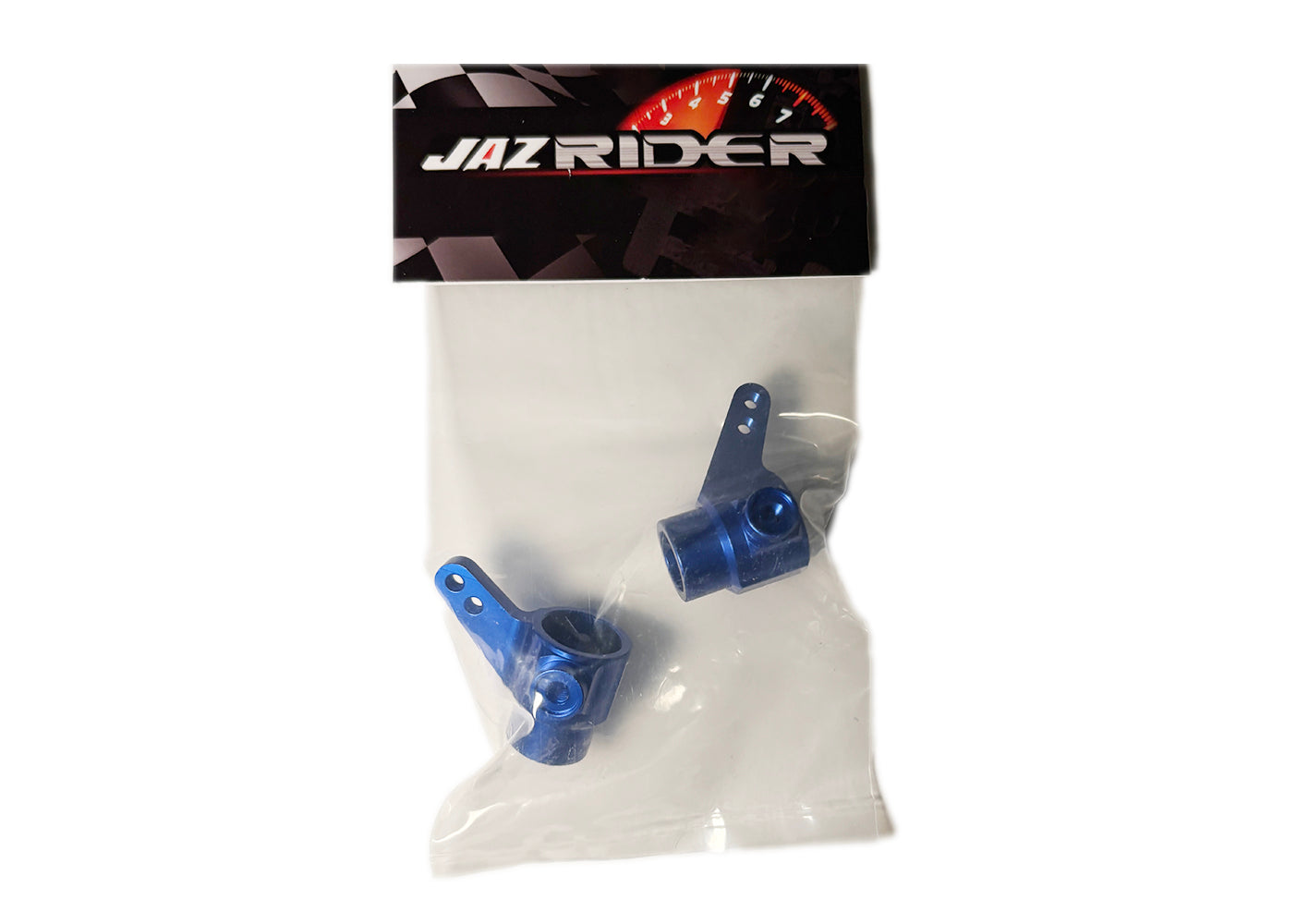 Tamiya TA01 / TA02W / DF01 / Hotshot Aluminium Front Upright Knuckle Arms (Dark Blue)