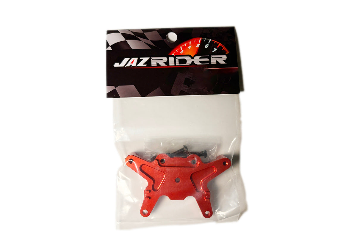 Tamiya Fire Dragon/ Terra Scorcher Aluminium Rear Shock Tower (Red)