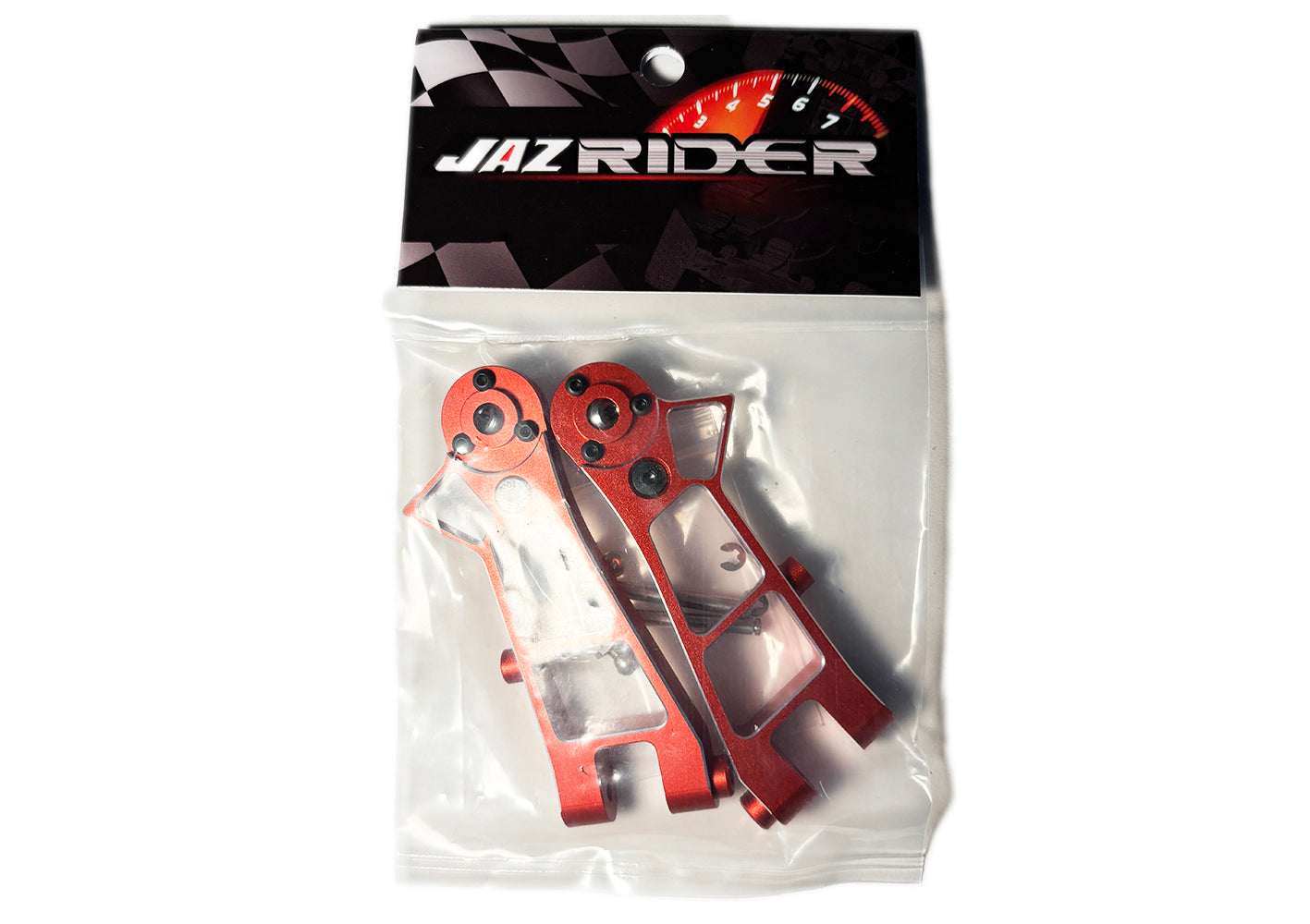 Tamiya Hotshot, Hotshot II/2, Super Hotshot, Boomerang 4WD Aluminium Front Upper Suspension Arms (RED)