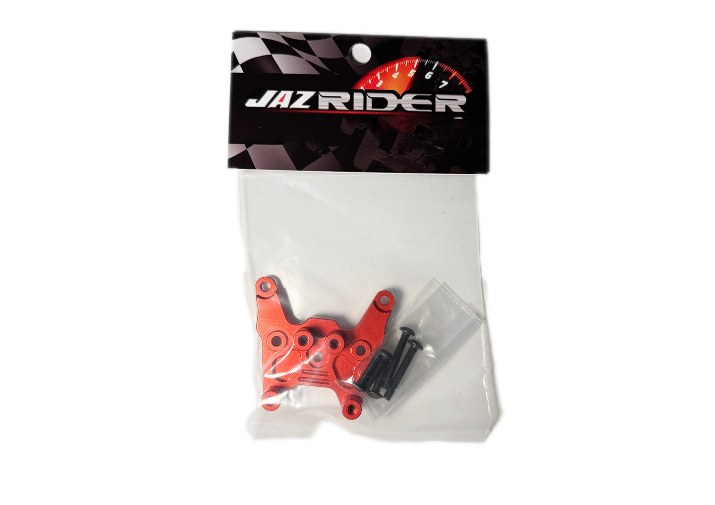 Tamiya Thunder Dragon/ Thunder Shot Aluminium Rear Shock Tower (Red)